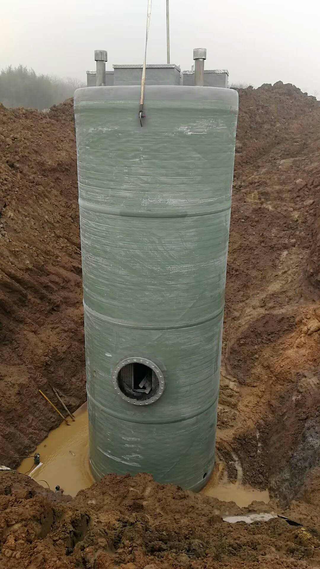 南寧工業用玻璃鋼預制泵站生產廠家